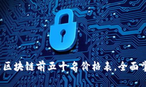 2023年最新区块链前五十名价格表，全面掌握市场动态