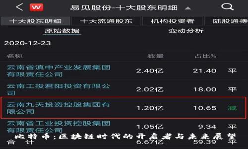 比特币：区块链时代的开启者与未来展望