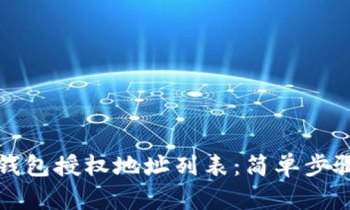 如何查询TP钱包授权地址列表：简单步骤与实用技巧